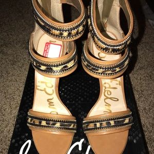Sam Edelman leopard heels.